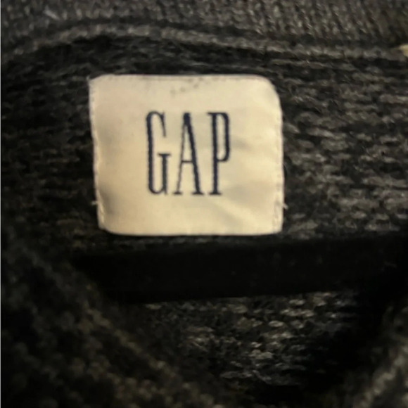 Vintage Gap Men’s size XL 100% Wool, Nordic Ski Sweater Grandpa. Cabincore - Picture 2 of 6